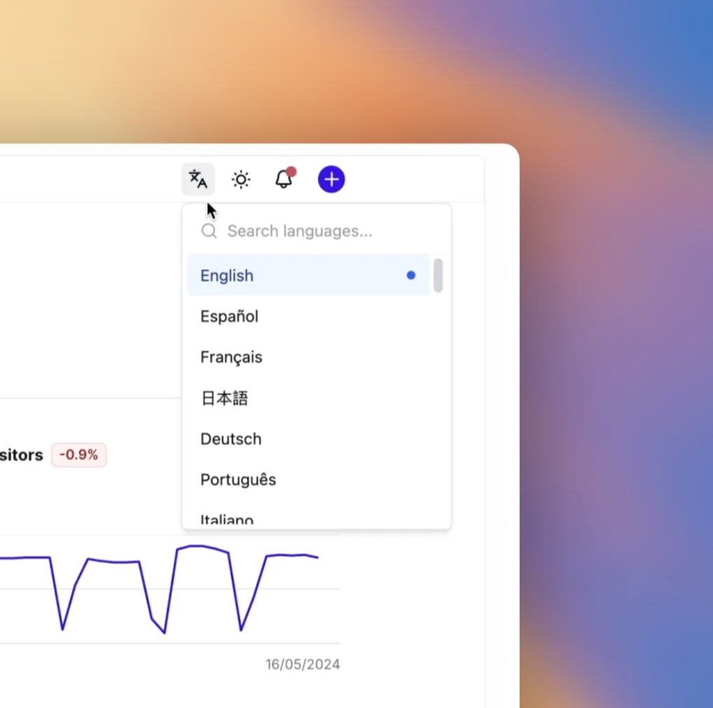 Now Supporting 45 Languages