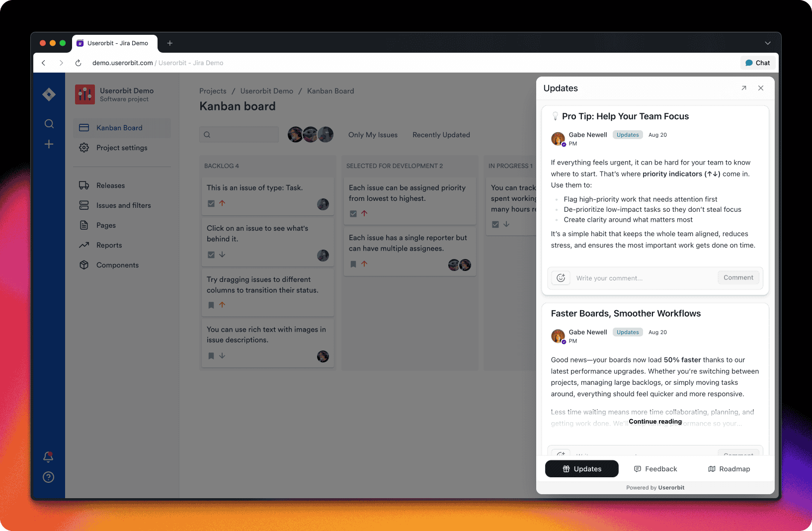 Product demo