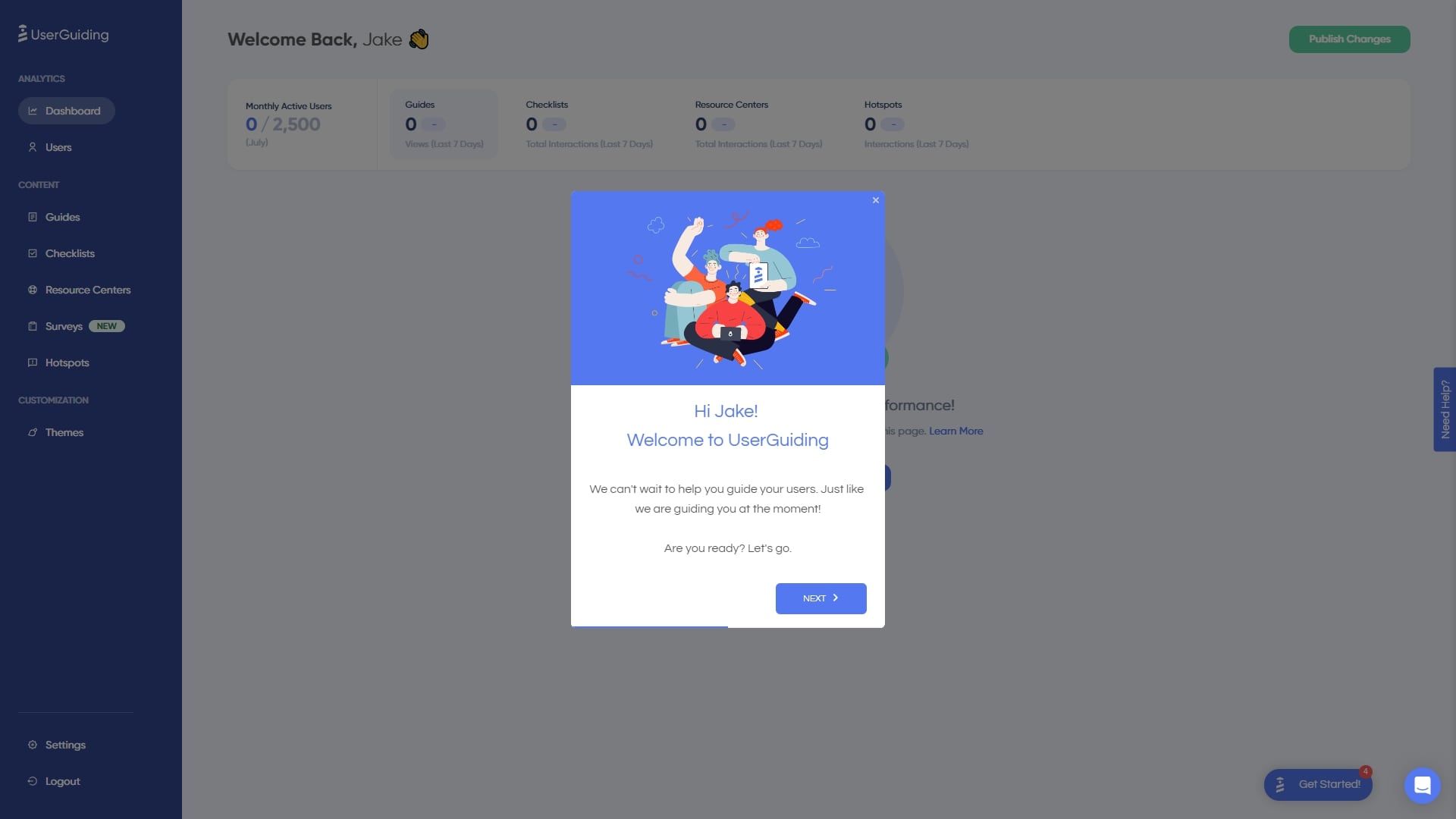 userguiding demo